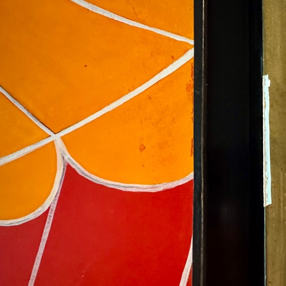 Vintage Nicola Ortis Poucette "Circus" Oil Painting: Naïve-Style French Folk Art - Picture 12 of 14